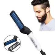 Hair Beard Straightener Modelling Comb Ceramic Iron